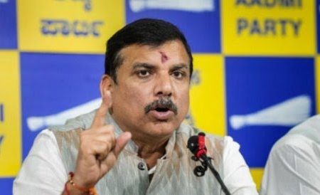 AAP MP Sanjay Singh sends legal notice to ED