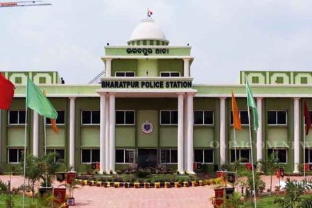 Rituals and Puja in Bharatpur police station by newly appointed IIC,