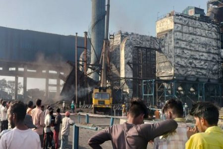 Chhattisgarh: 2 injured, 3-4 labourers feared trapped after silo structure collapses in Mungeli iron factory