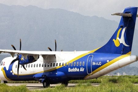 Buddha air flight makes emergency landing at Tribhuvan International Airport in Nepal