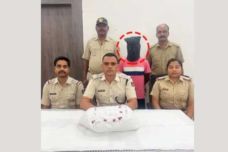 Notorious Ganja Smuggler Arrested In Rourkela