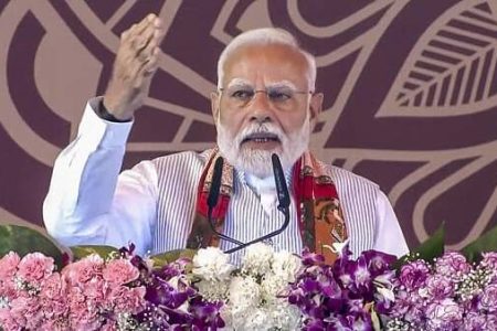 PM Modi lays foundation stone for projects worth Rs 3,880 crore in Varanasi