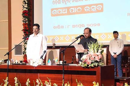 Ex-Chief Secretary Pradeep Kumar Jena Sworn In As Chairman Of OERC