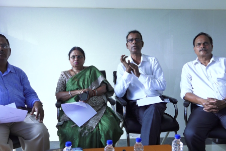 Summer cricket training camp inaugurated at Hitech Medical College campus.